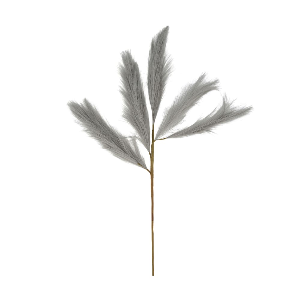 Künstliche Pampasfeder - Grau - 48 cm hoch