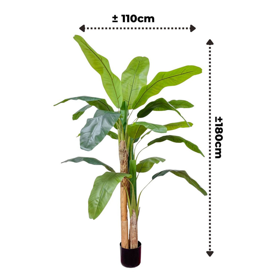 Künstliche Bananenpflanze 180cm