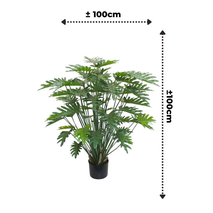Philodendron Kunstpflanze - 100cm hoch