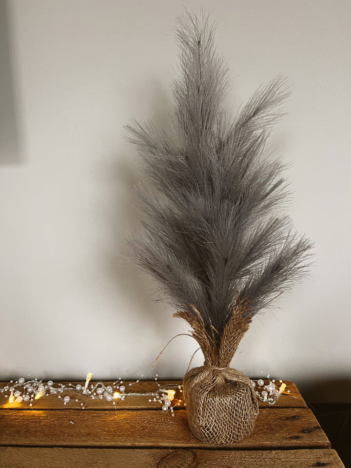 Artificial Kerstboom - 48 cm hoog - Licht grijs