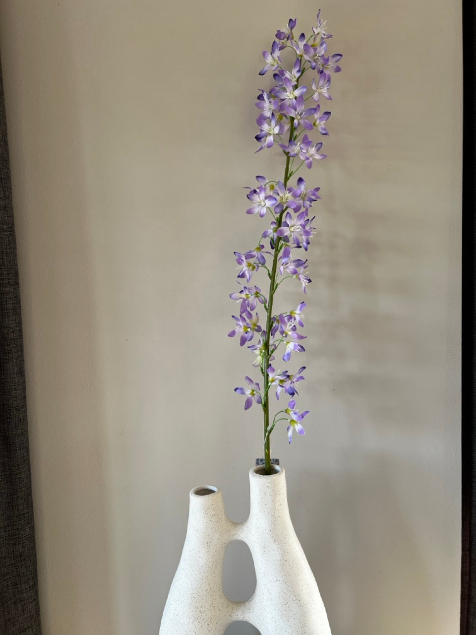 Deutzienzweig - hellviolett - 100cm hoch