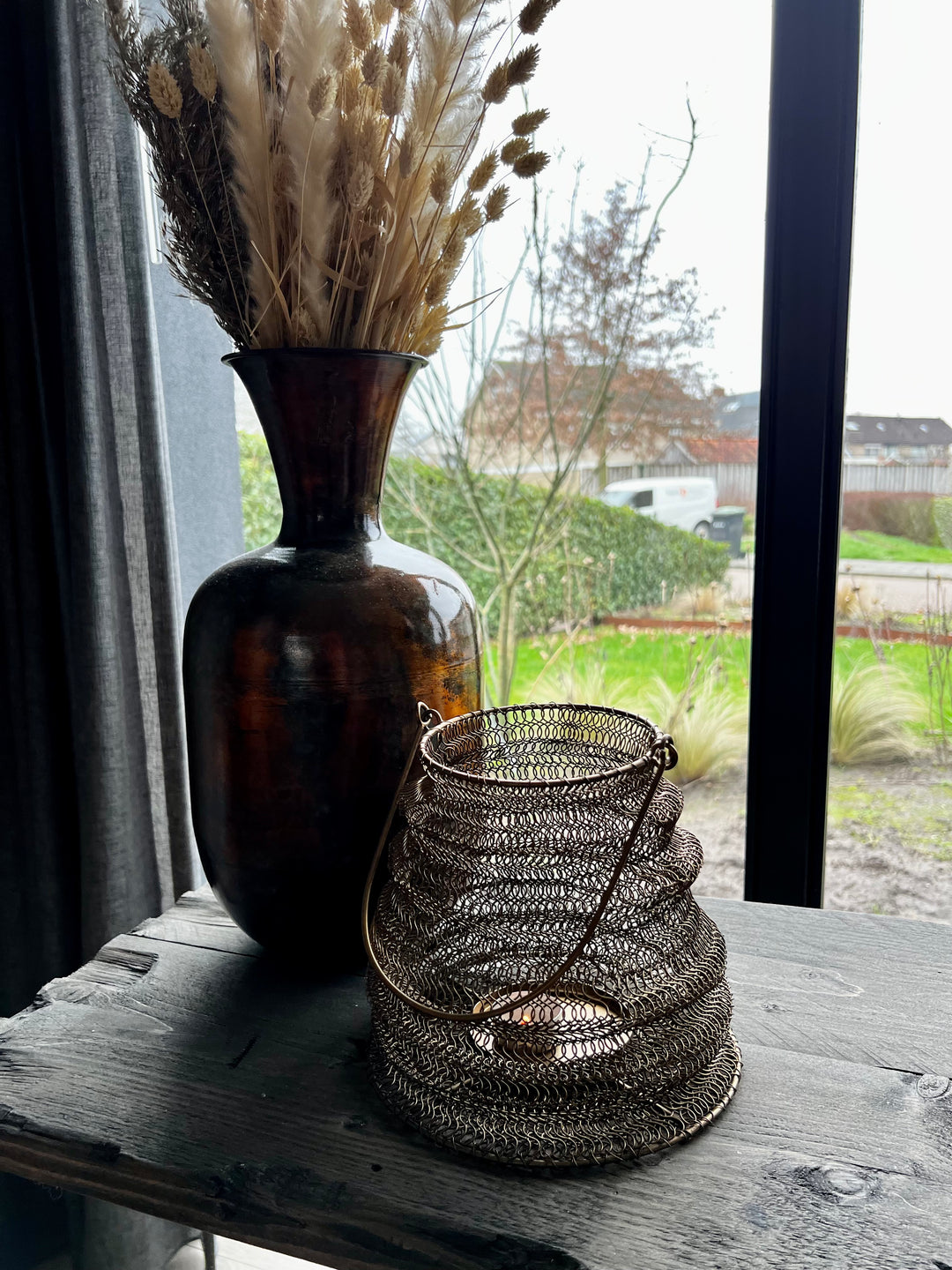 Metalen Kaarshouder - Draad met hengsel - 2 varianten