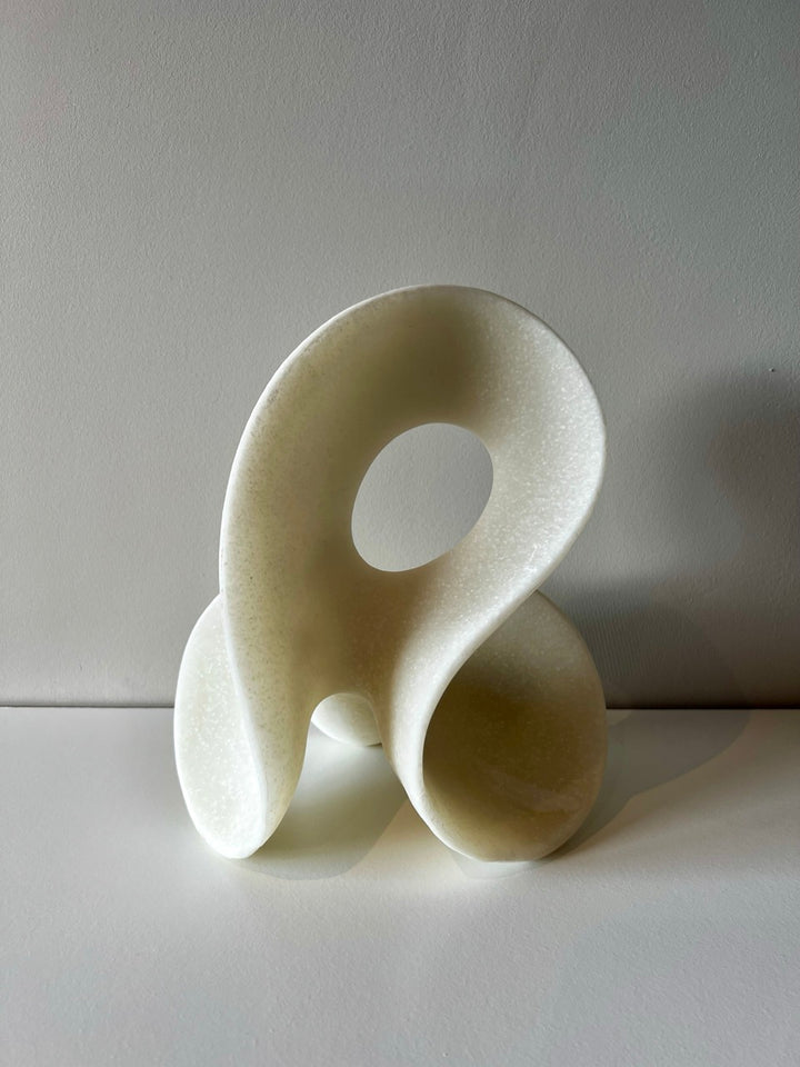Ornament ZAINO - 19,5x14,5x23 cm - creme