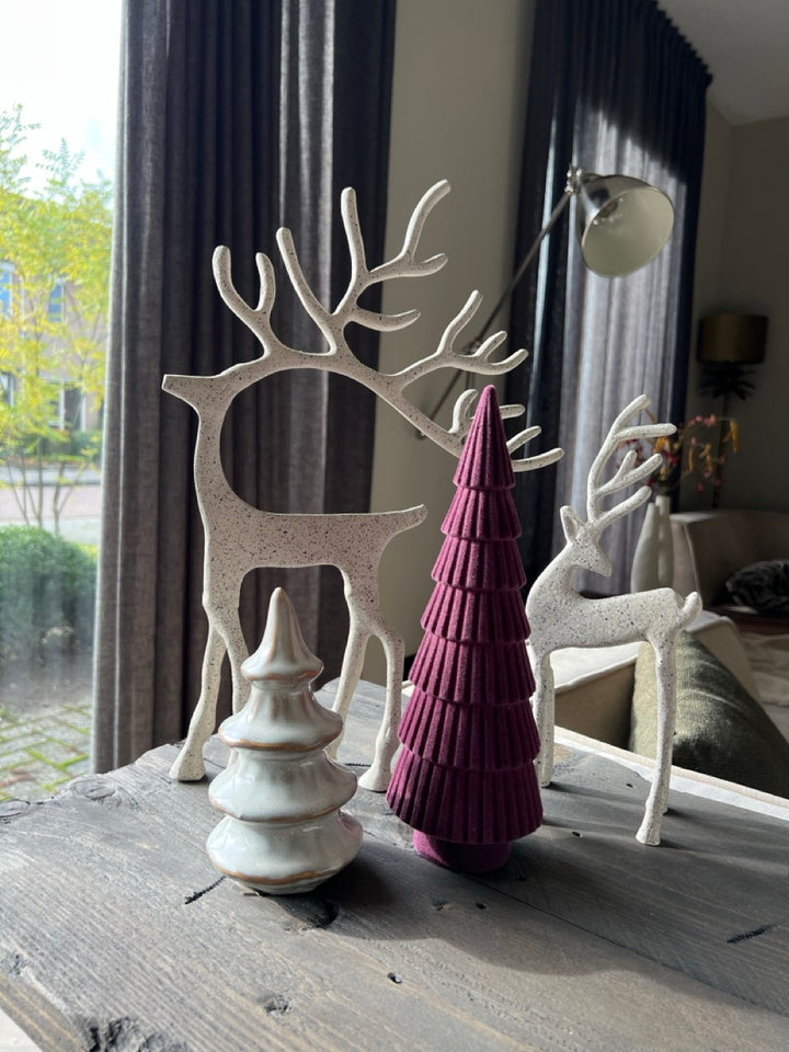 Shop the kerstlook - Winterse Look met Witte Rendieren