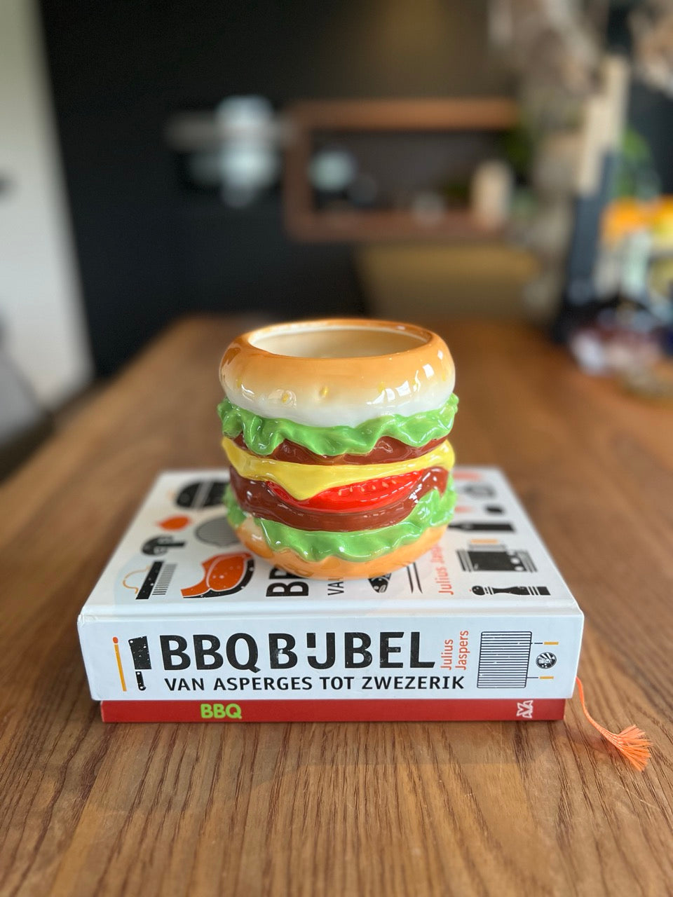 Vase Hamburger - Ø12,3 x 10,4cm - Keramik