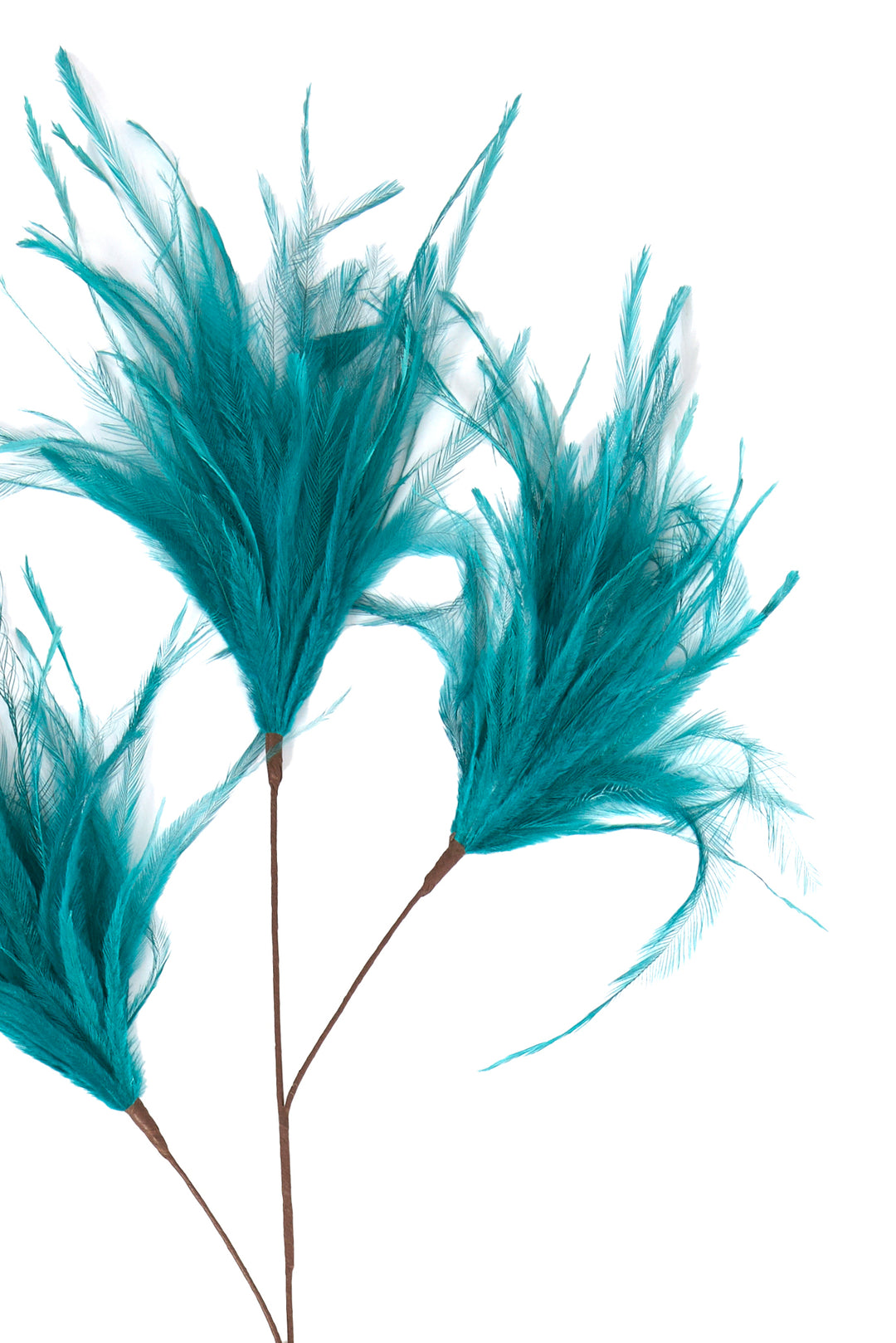 Federbusch - 78 cm - Blau