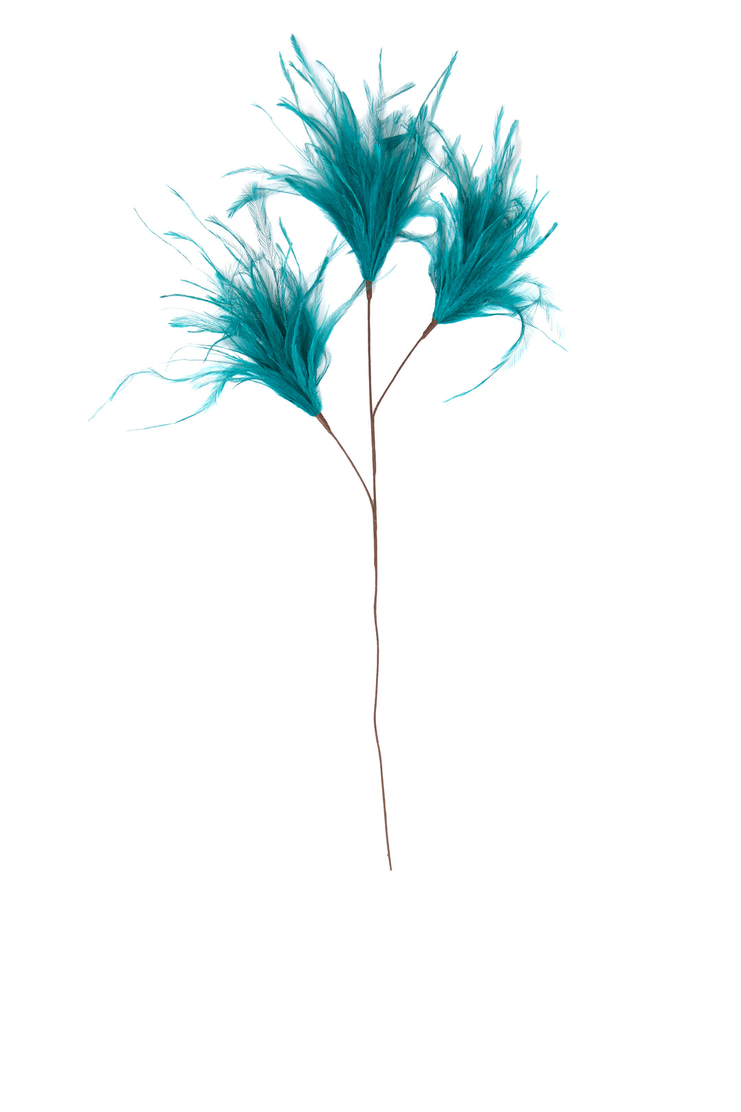 Federbusch - 78 cm - Blau