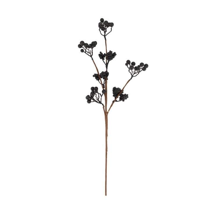 Zweig mit Beeren - 50 cm hoch - Schwarz oder Lila