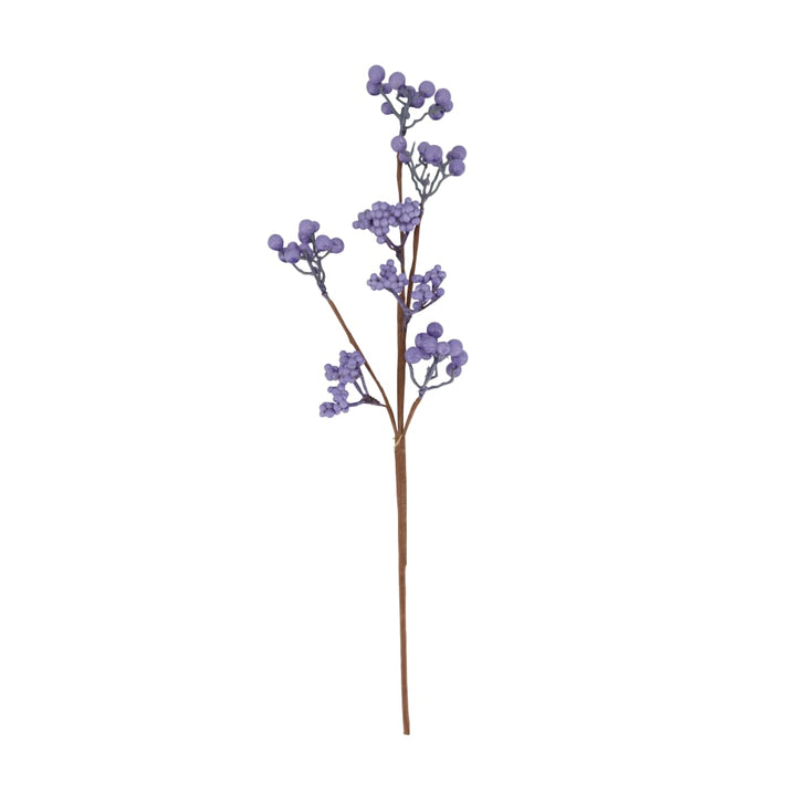 Zweig mit Beeren - 50 cm hoch - Schwarz oder Lila