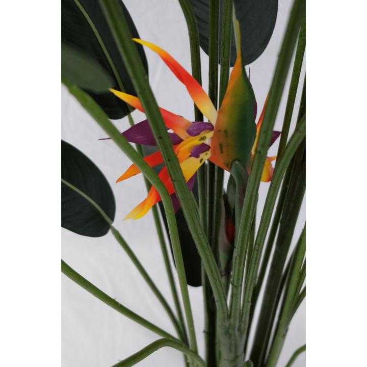 Strelitzia Kunstpflanze mit Blüte 160cm