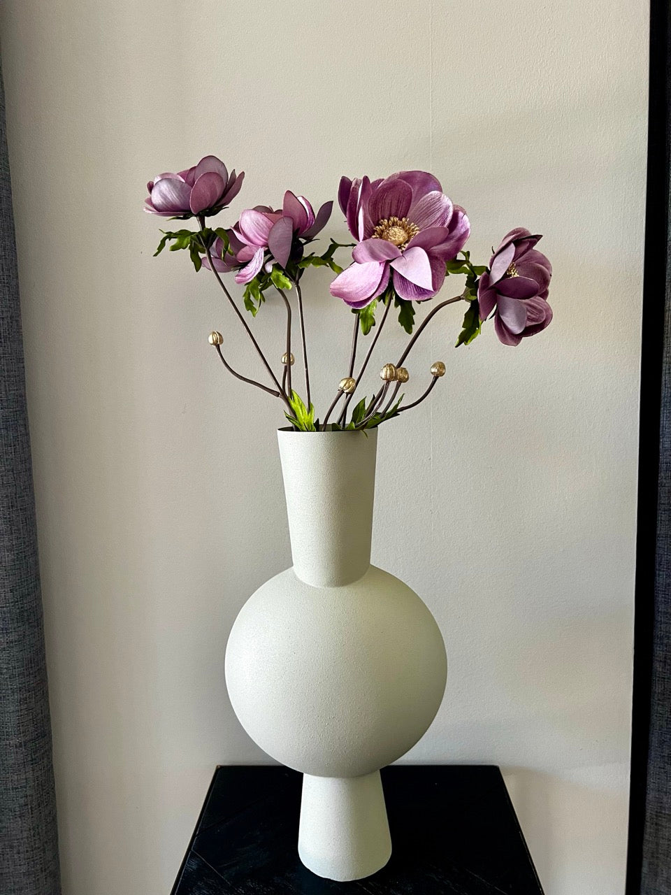 Anemonenzweig Glamour - 75cm hoch - lila