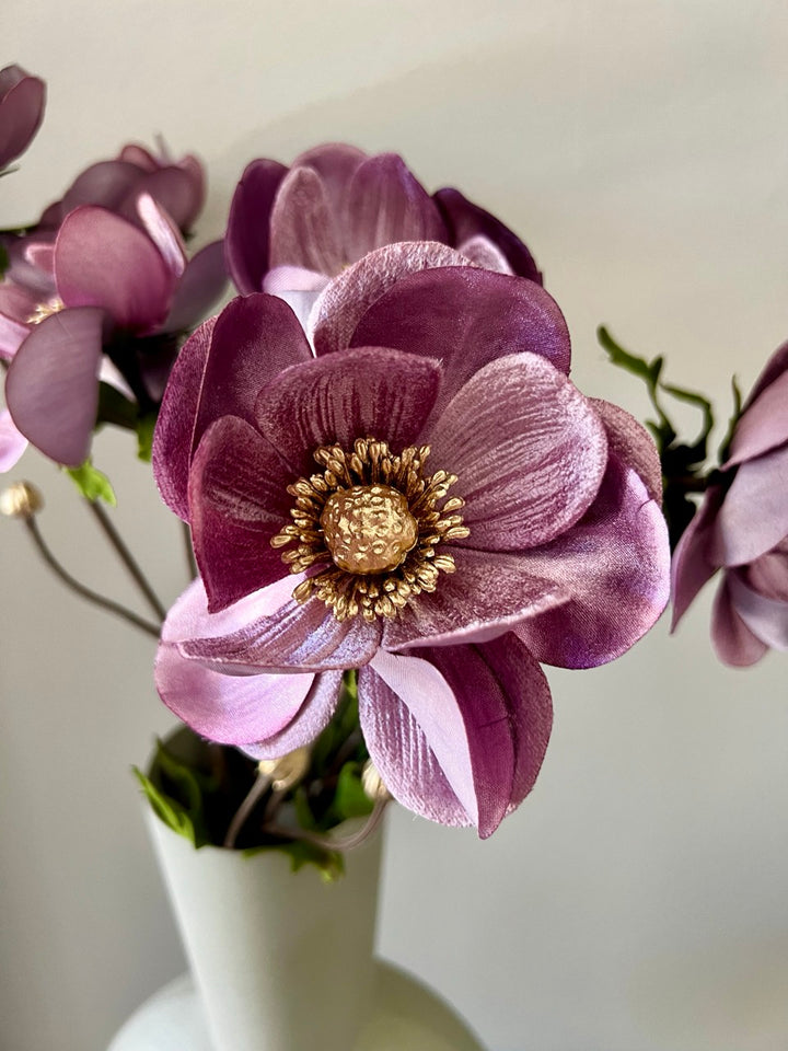Anemonenzweig Glamour - 75cm hoch - lila