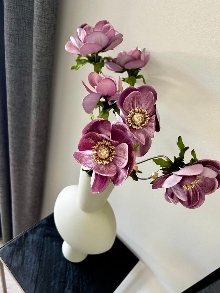 Anemonenzweig Glamour - 75cm hoch - lila
