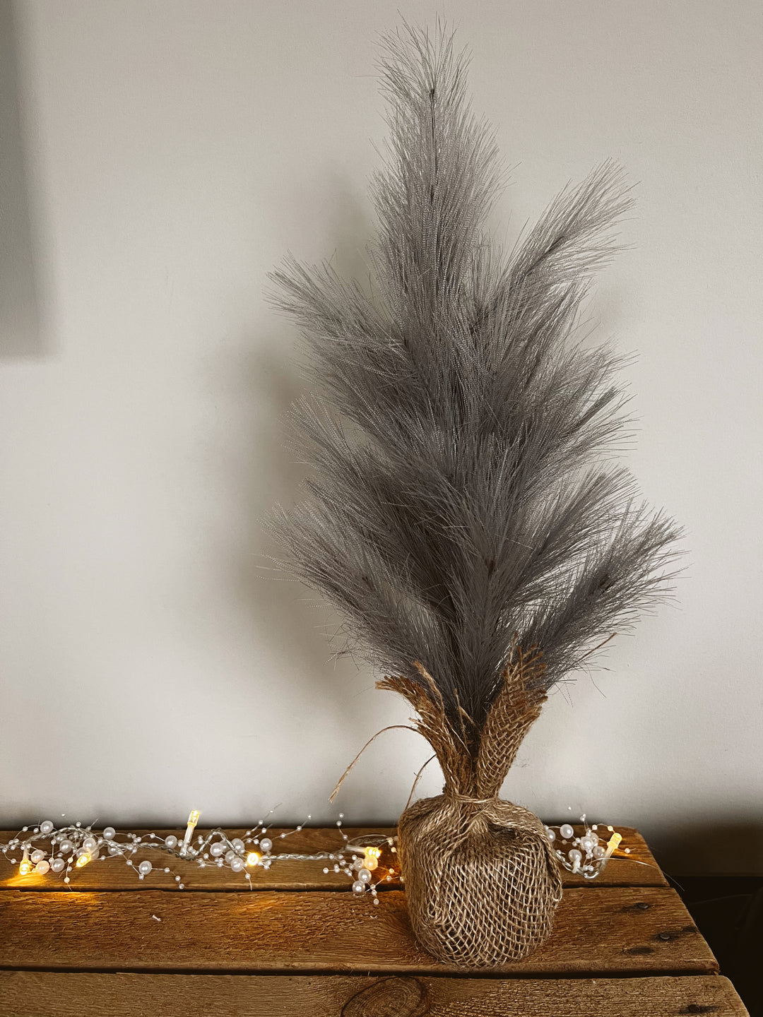 Artificial Kerstboom - 48 cm hoog - Licht grijs