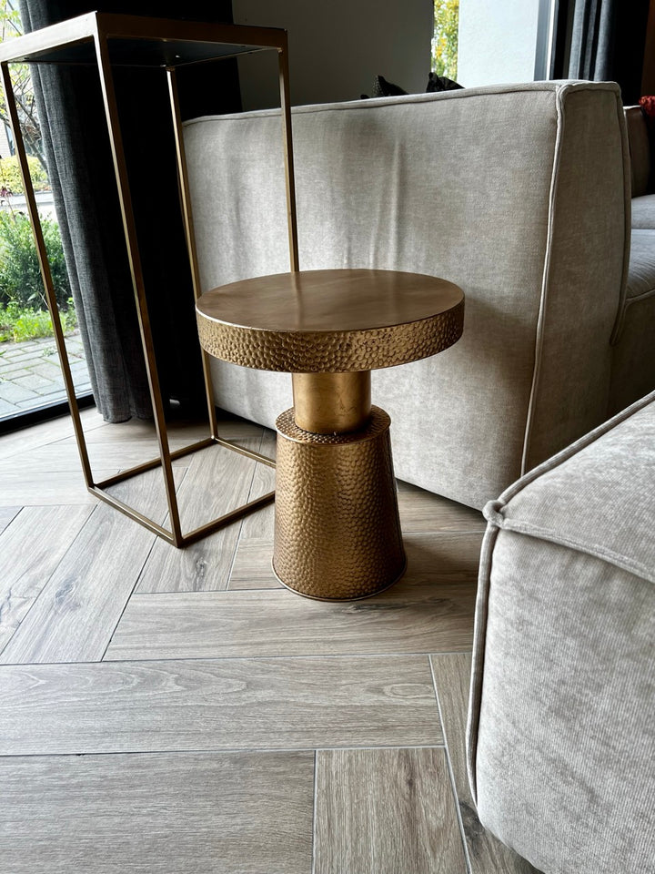 Bijzettafel Metaal "Bubble" - ↑44 cm / →37,5 cm  - Goud