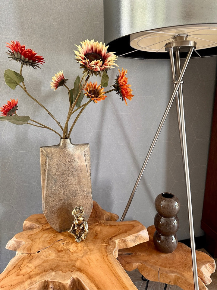 Bubble Vase Keramik - Braun - 27,5cm hoch