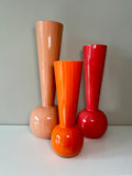 Farbige Vasen TODI - Orange/Pink - 3 Varianten