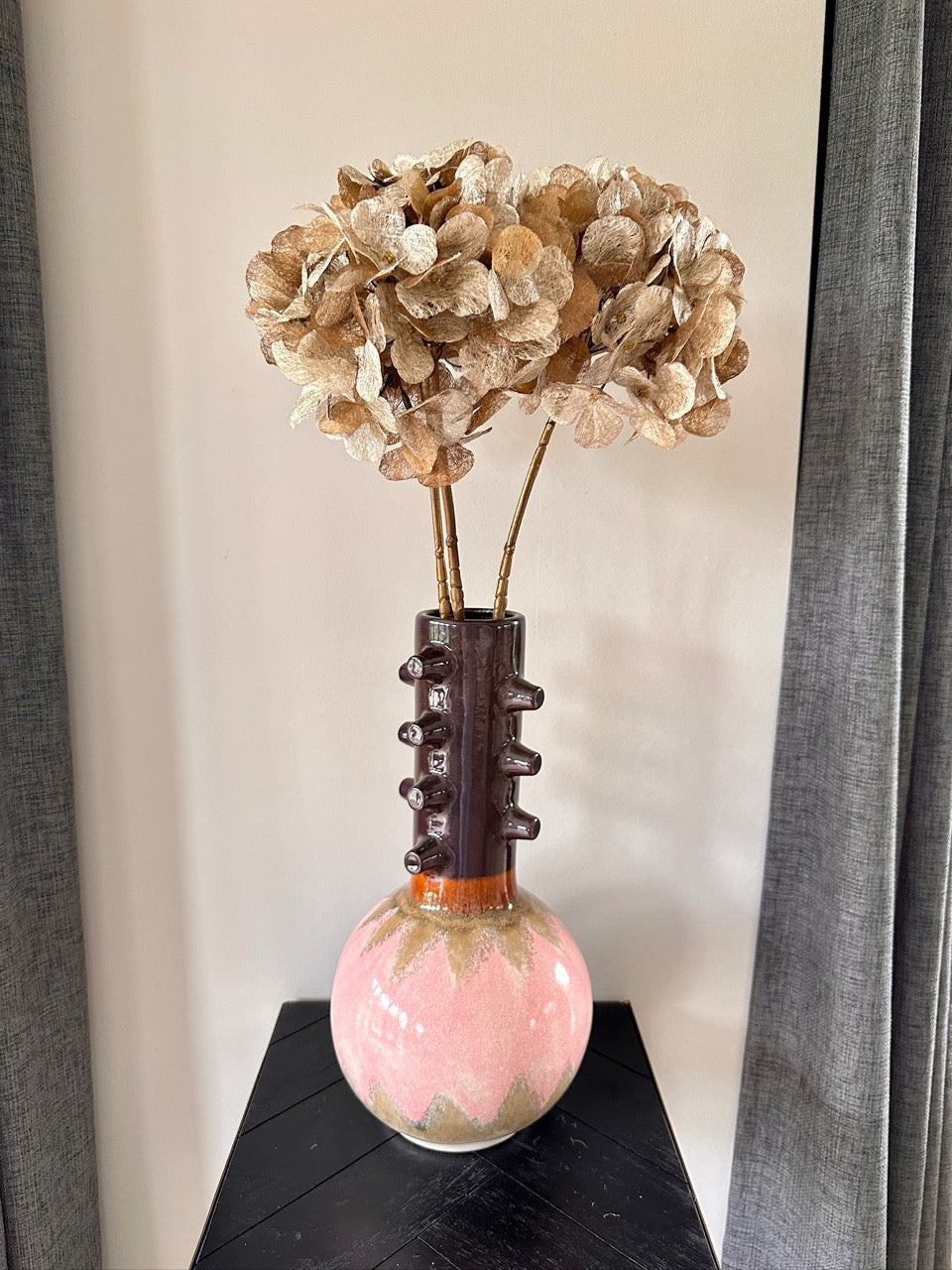 Gouden hortensia - 3 takken - 65cm hoog