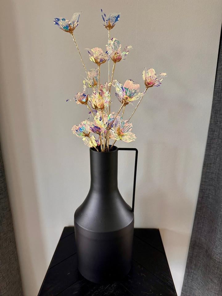 Iriserende bloemen - 2 takken - 60cm hoog