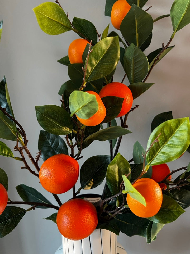 Luxus-Obstzweig Orange - 95cm hoch