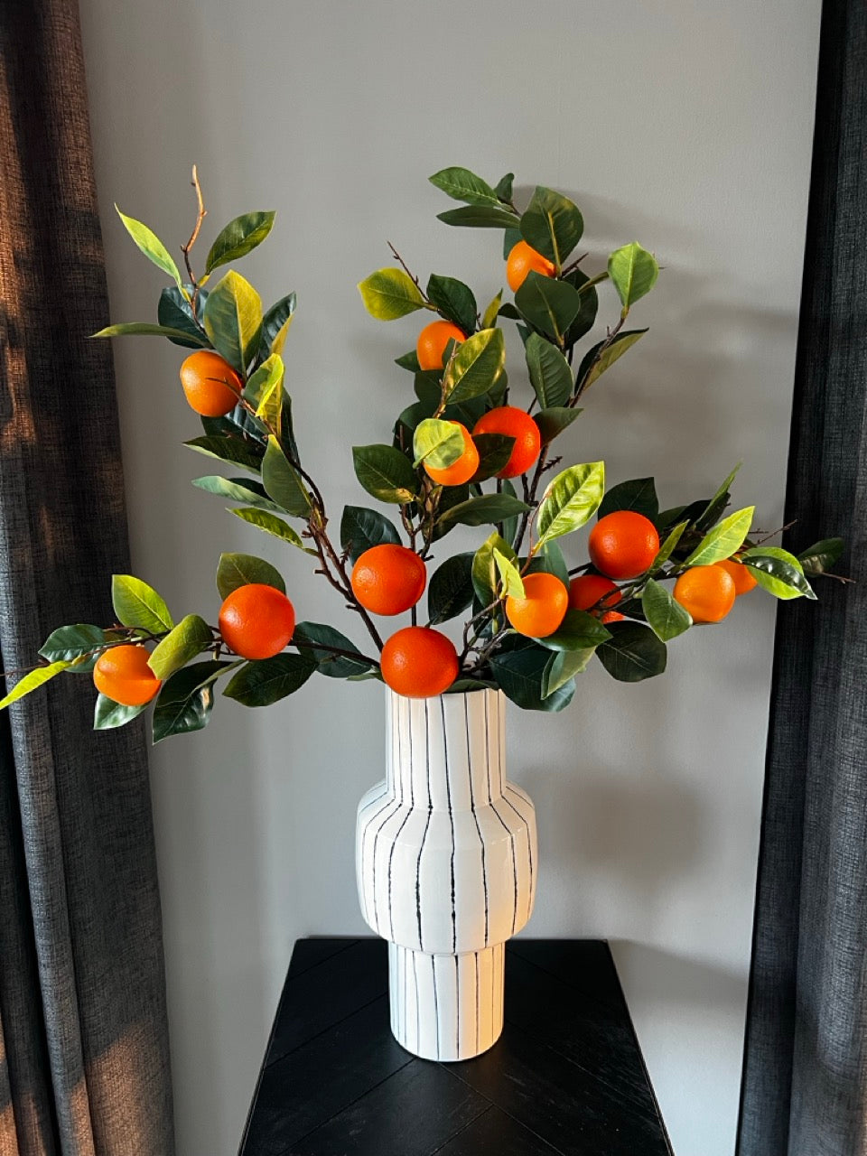 Luxus-Obstzweig Orange - 95cm hoch