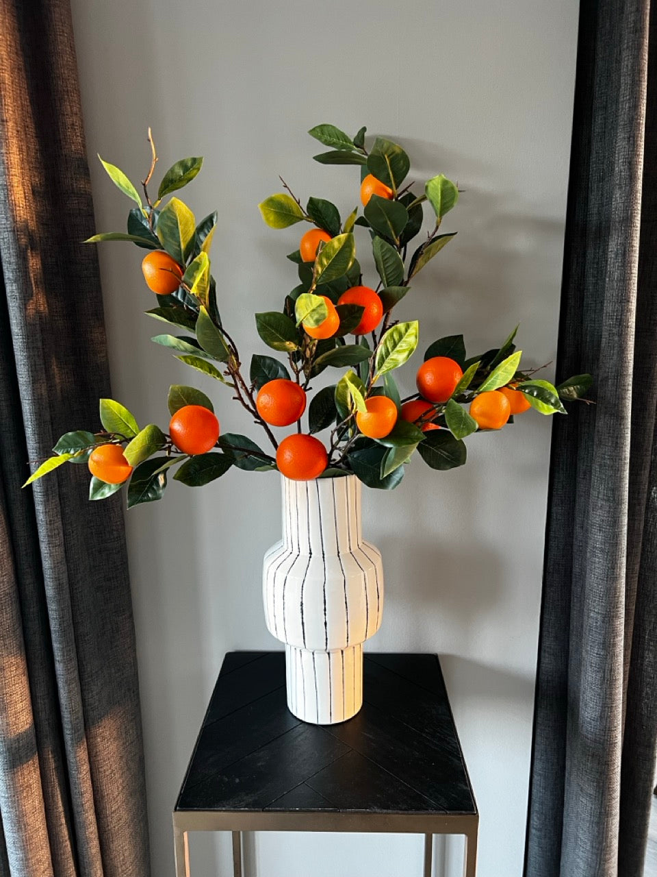 Luxus-Obstzweig Orange - 95cm hoch