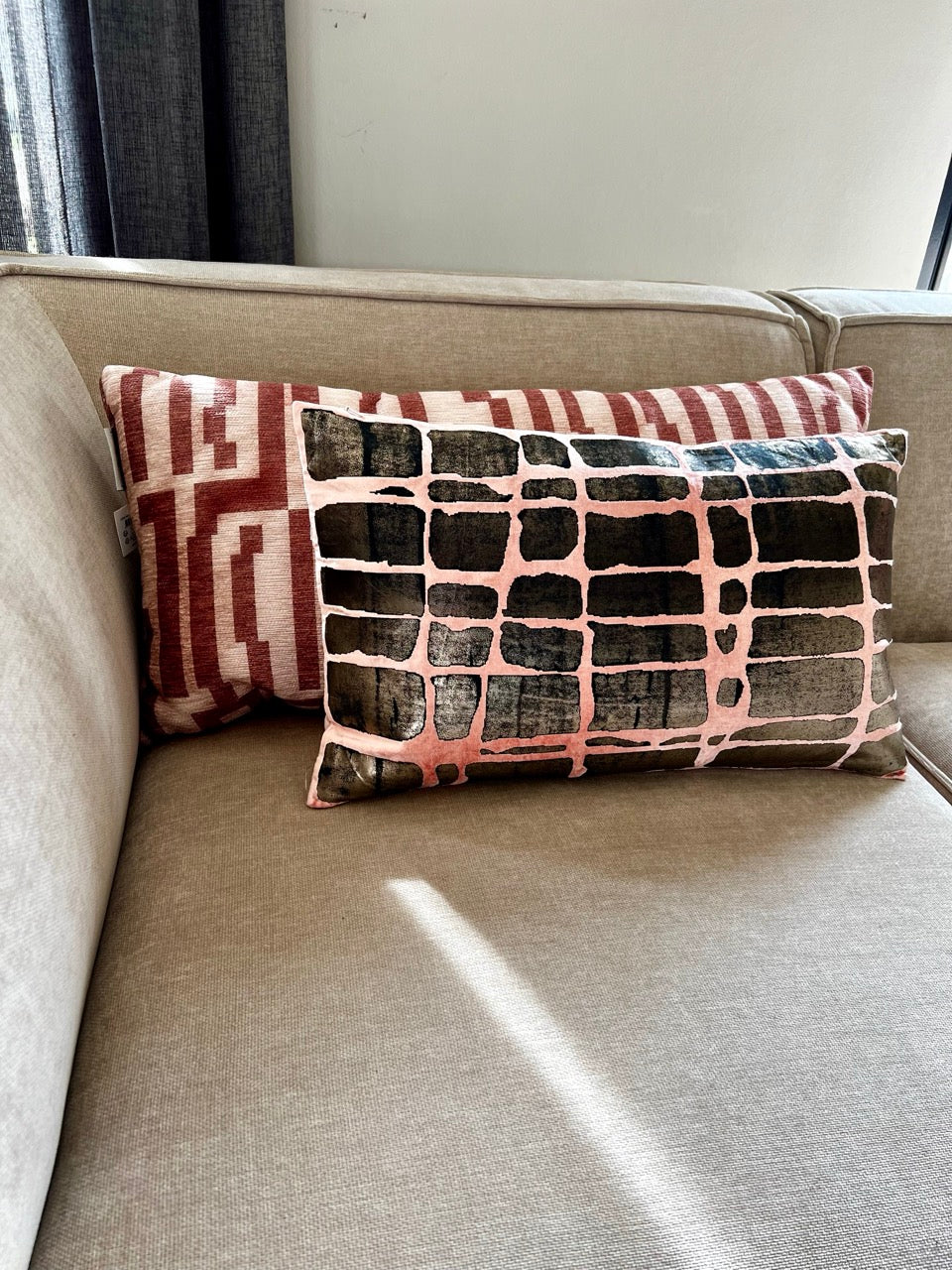 Shop the look -  Sierkussenset Luxe Pink - set van 2