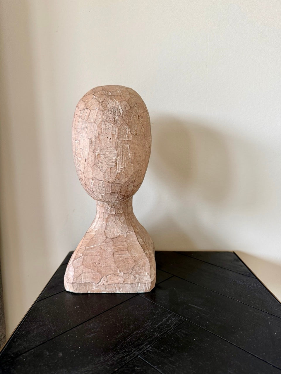 Ornament Hoofd Sculptuur – Crème & Bruin – 2 varianten