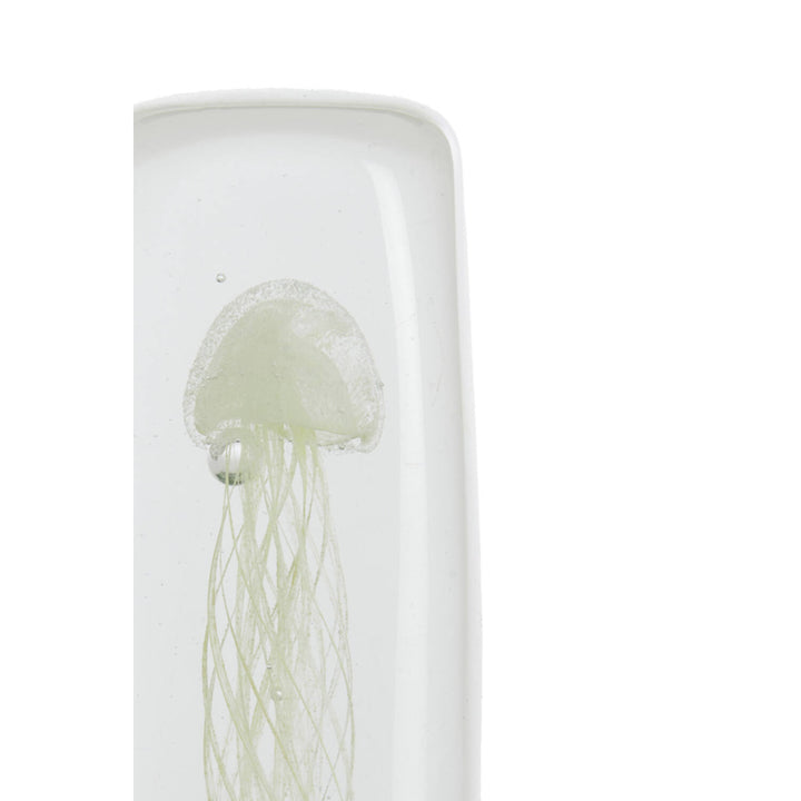 Ornament JELLYFISH - Glas crème - 2 varianten