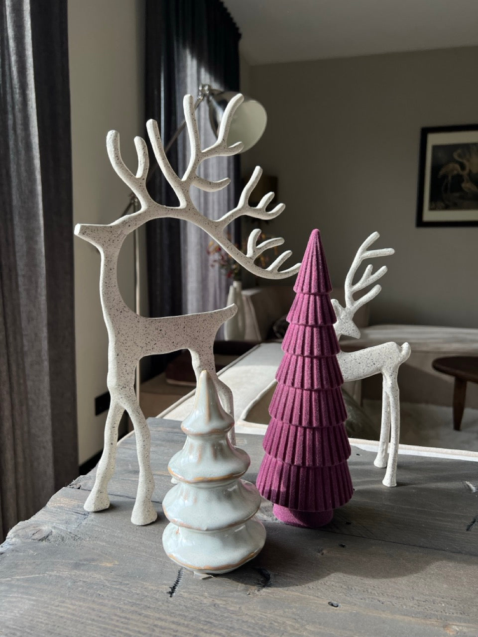 Shop the kerstlook - Winterse Look met Witte Rendieren