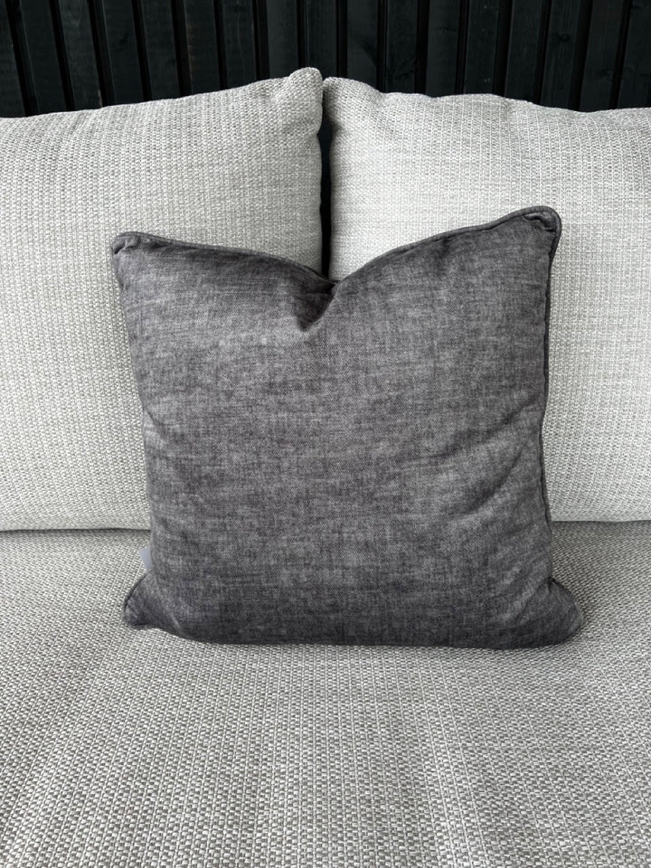 Sierkussen - Capri Grey 45x45 cm - Grijs