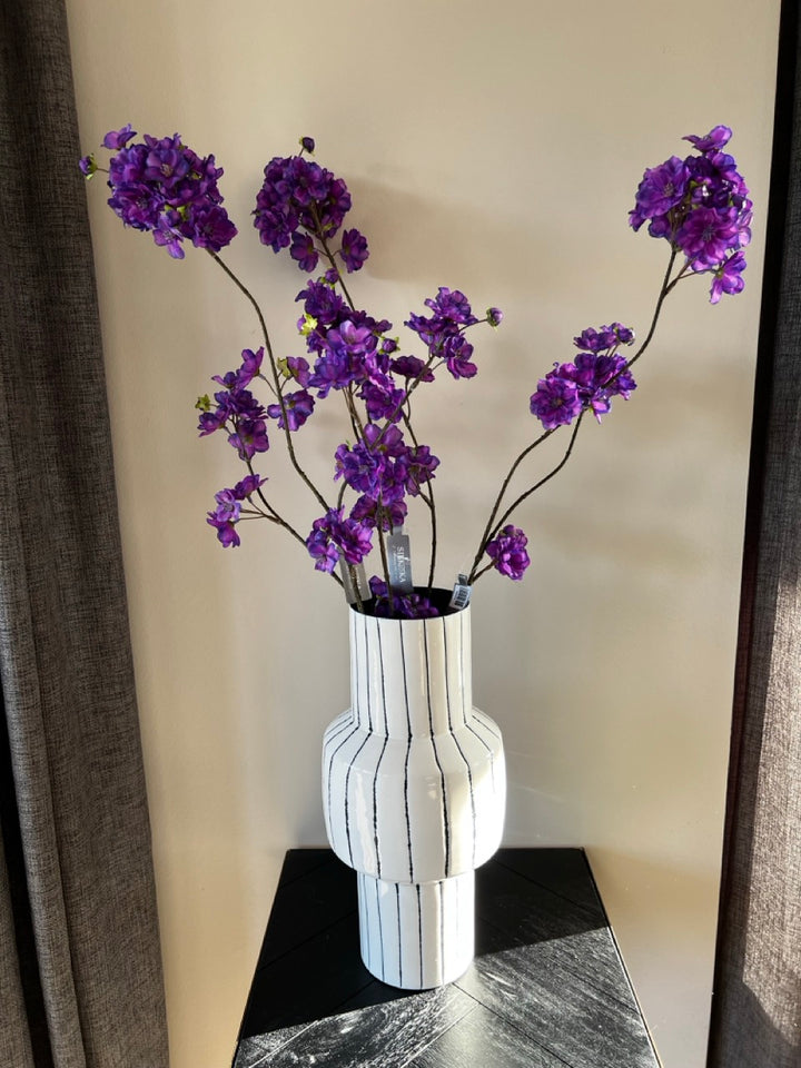 Silk-ka-Zweig Japanische Zierkirsche - 84 cm hoch - Lila