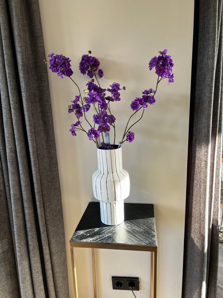 Silk-ka-Zweig Japanische Zierkirsche - 84 cm hoch - Lila