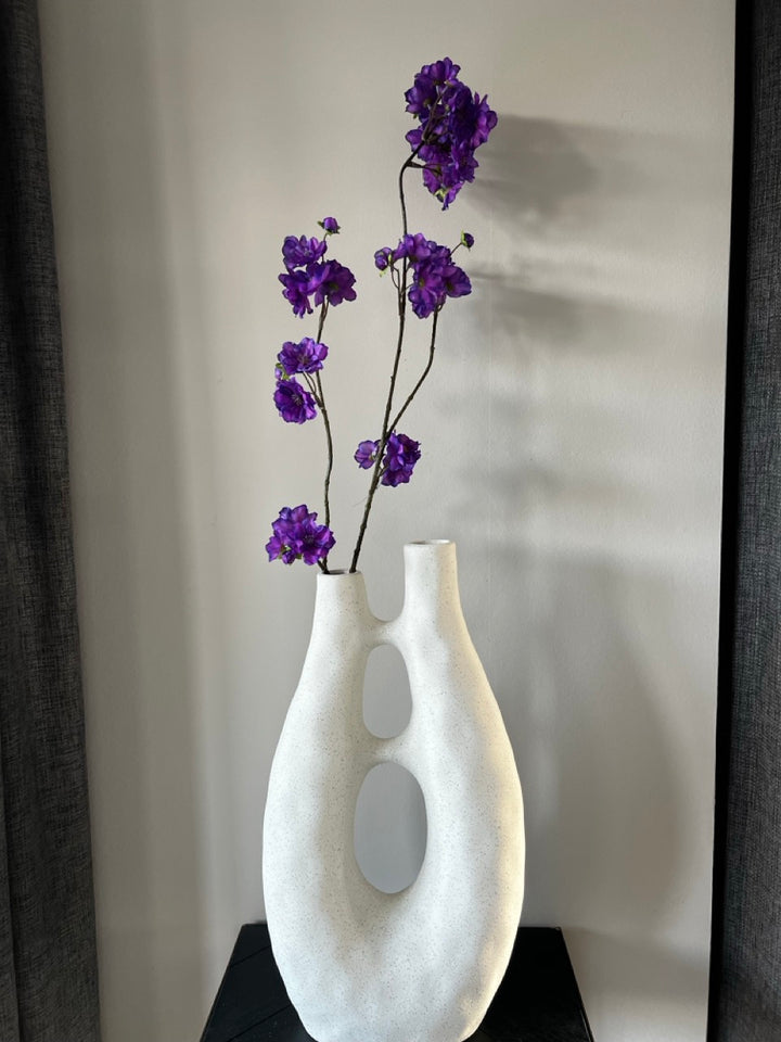 Silk-ka-Zweig Japanische Zierkirsche - 84 cm hoch - Lila