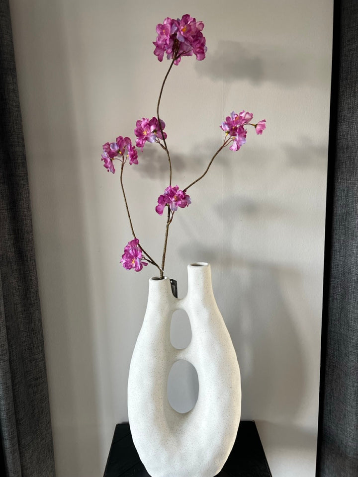 Zweig Japanische Zierkirsche (Prunus Malaga) - 84 cm hoch - Lavendel