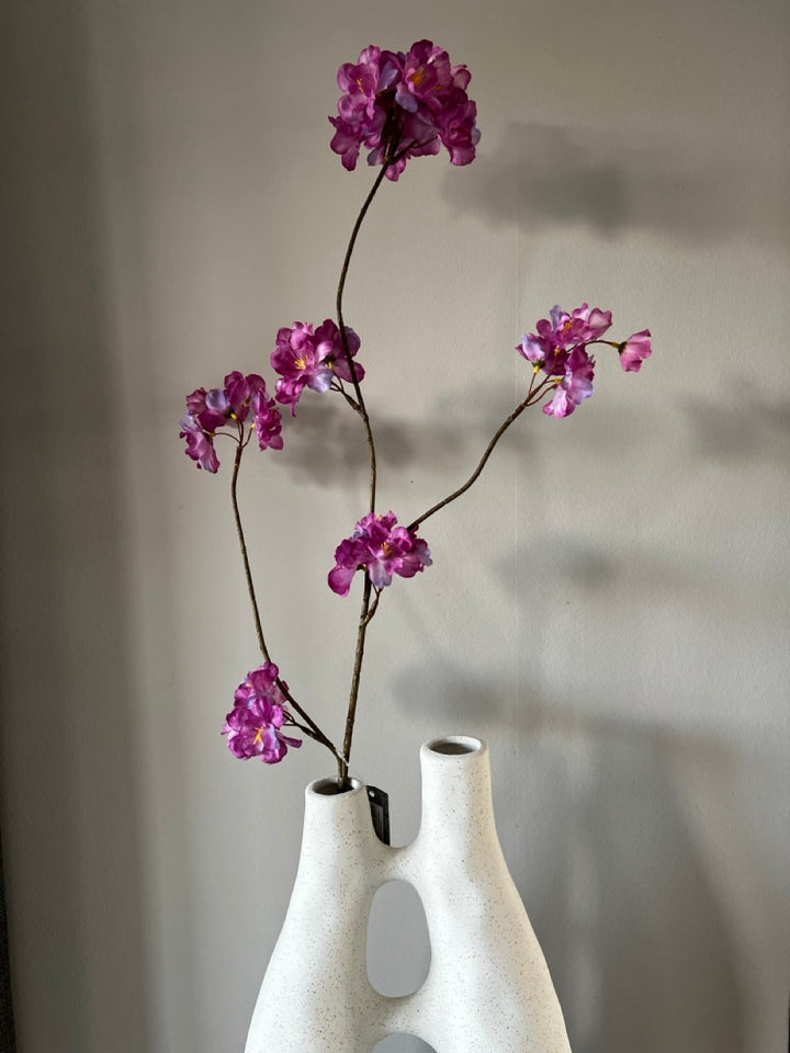 Zweig Japanische Zierkirsche (Prunus Malaga) - 84 cm hoch - Lavendel