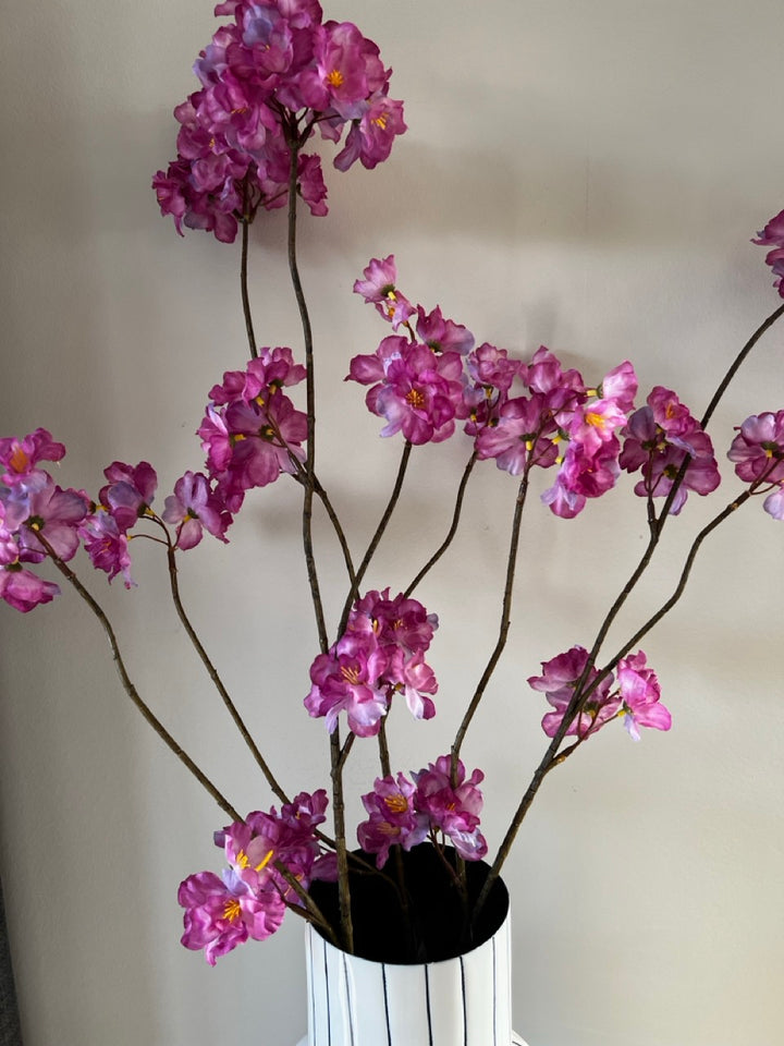 Zweig Japanische Zierkirsche (Prunus Malaga) - 84 cm hoch - Lavendel