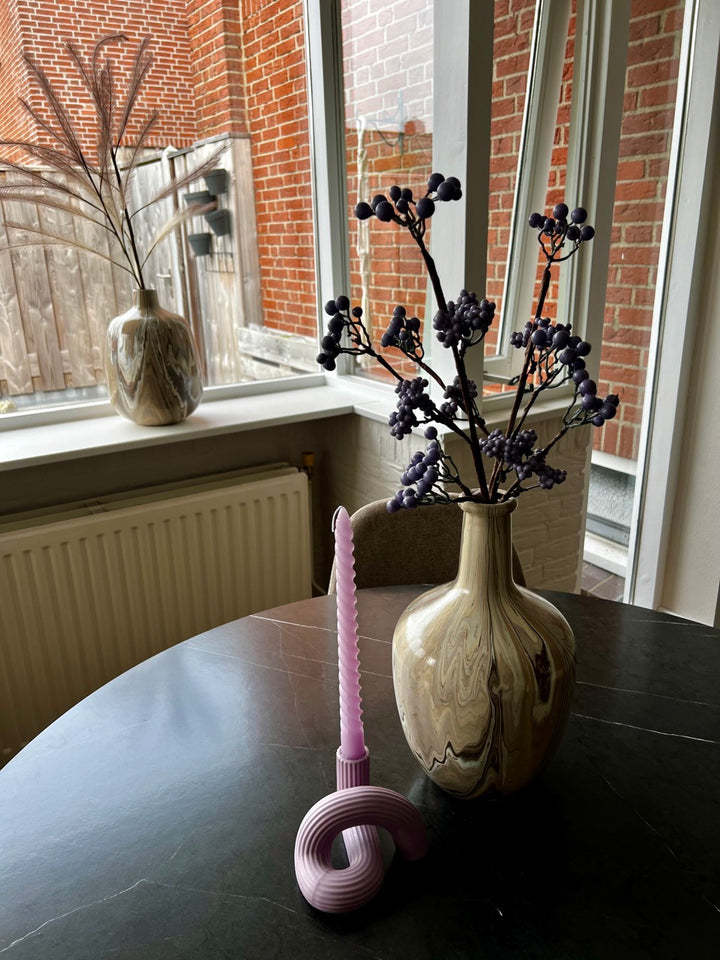 Zweig mit Beeren - 50 cm hoch - Schwarz oder Lila