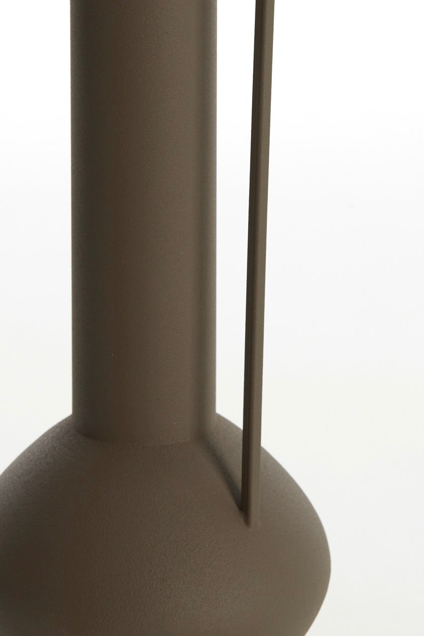 Vaas PANZANO - mat bruin - Ø12x33 cm