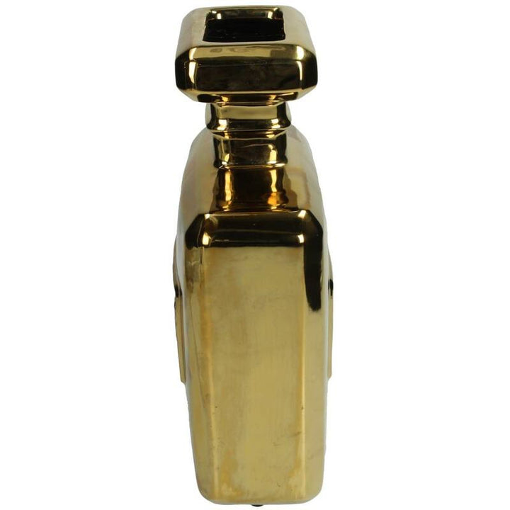 Vase Parfümflasche Gold - 30x9x20cm