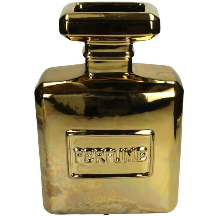 Vase Parfümflasche Gold - 30x9x20cm