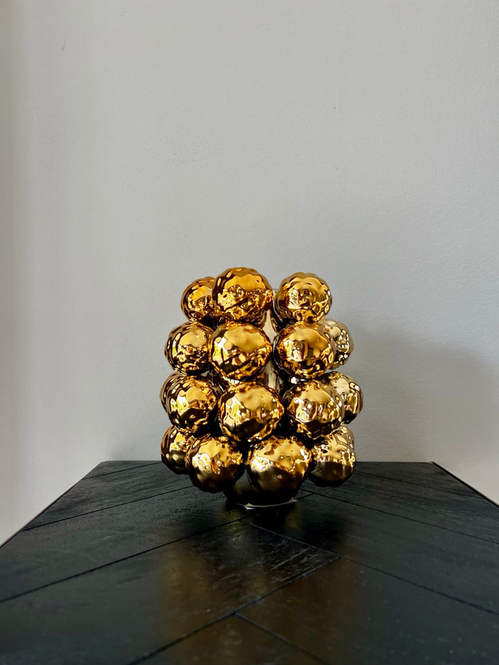 Vaas BUTANG - Ø14,5x17 cm - Metallic Goud