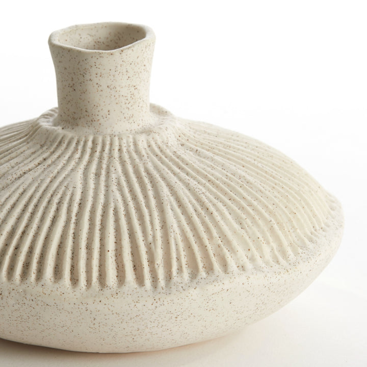 Vase NEIRA - Keramik creme - 2 Varianten
