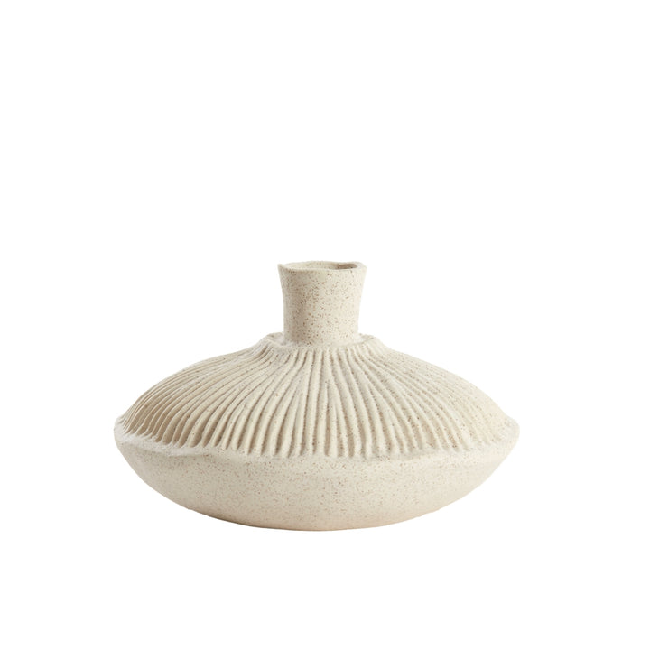 Vase NEIRA - Keramik creme - 2 Varianten