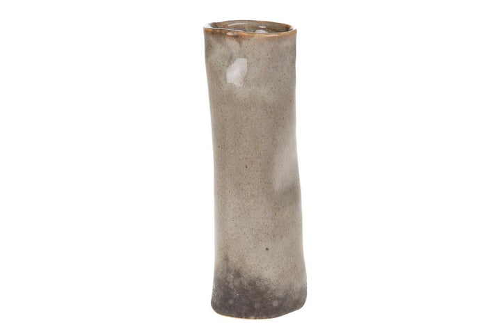 Vaas "Handmade Elegance" - 18 cm hoog - Creme Keramiek