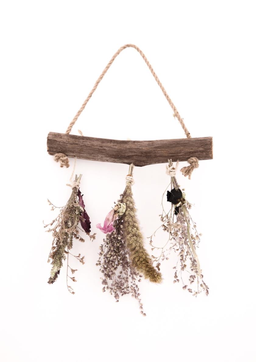 Dijk Natural Collections -Hanger mini droogboeketjes - 20 cm