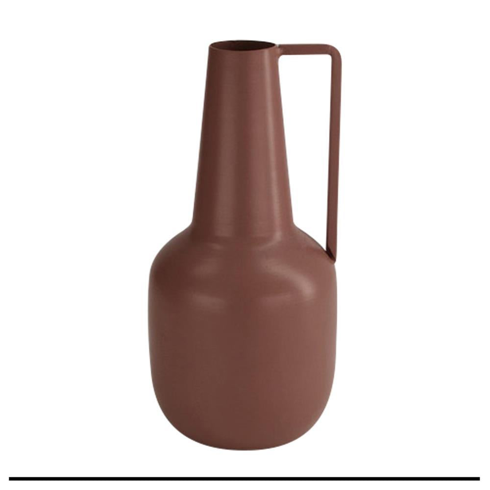 Vase „Modern Metal“ – 20 cm hoch – Rosa Metall