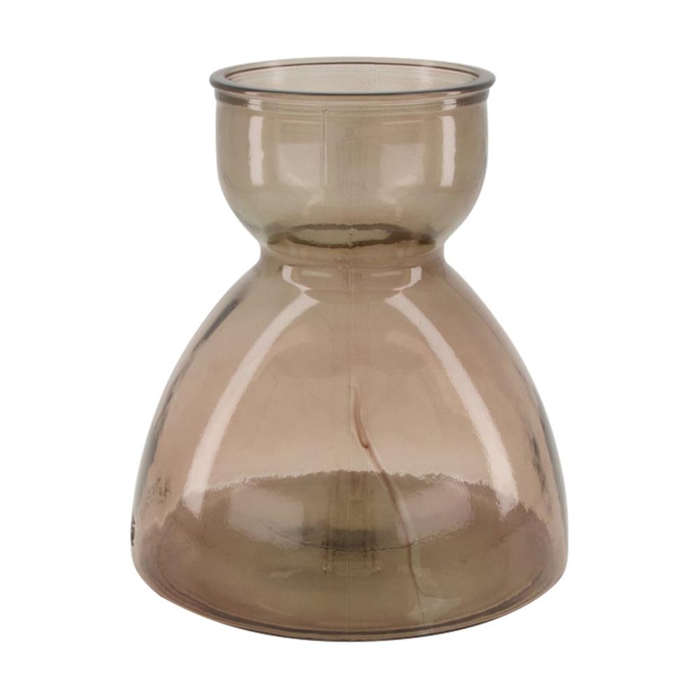 Vase aus recyceltem Glas - Diabolo - Ø21,5x23cm