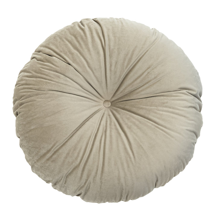 Dekokissen - London Ø 50 cm - Taupe