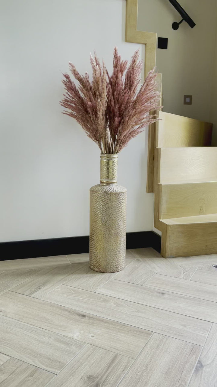 Droogbloemen - pampas pluimen - Pretty Pink 70 gram - 65 tot 75 cm